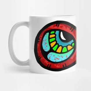 Eye Organism Doodle Mug